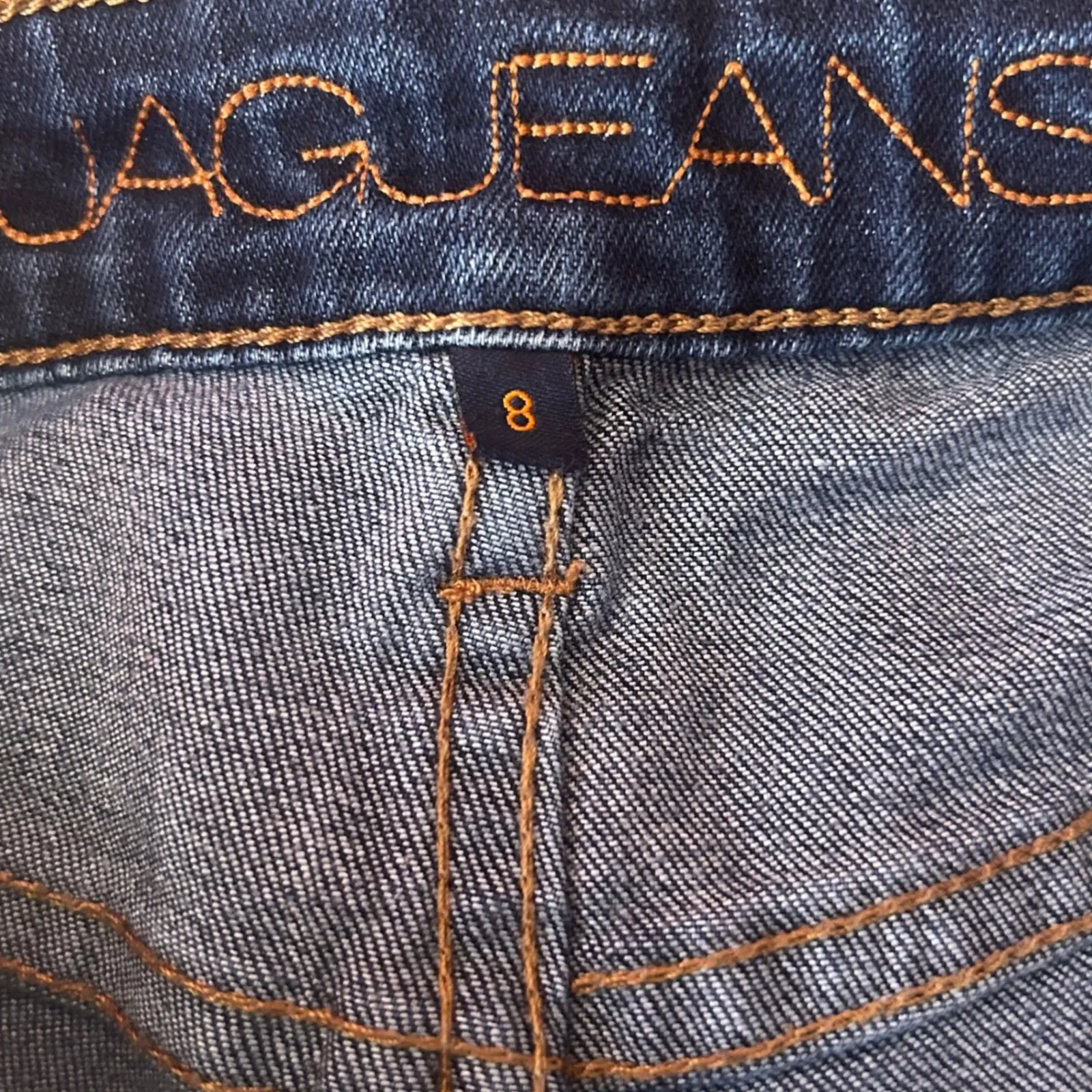 Jag Jeans Women Dark Wash Straight Leg Denim Jeans Size 8 - Image 8