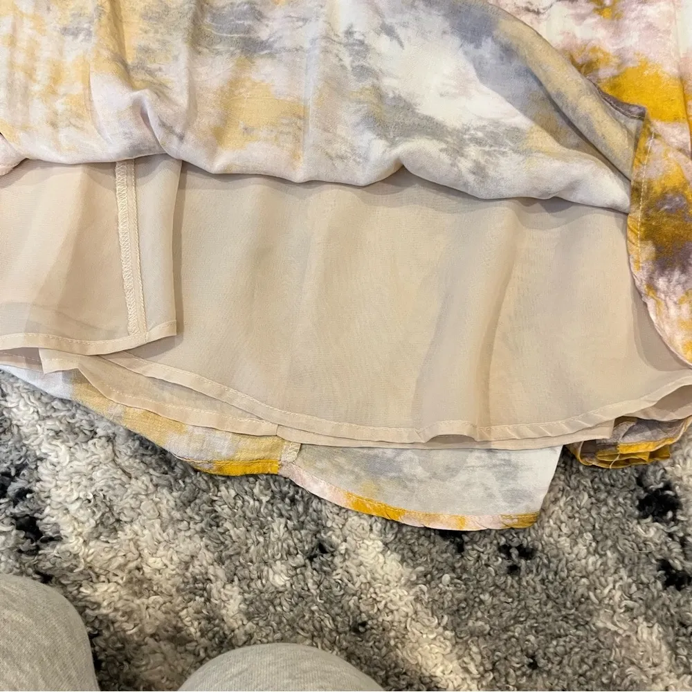 Revolve ASTR the Label Mon Cheri Tie Dye Mini Dress Small - Image 6