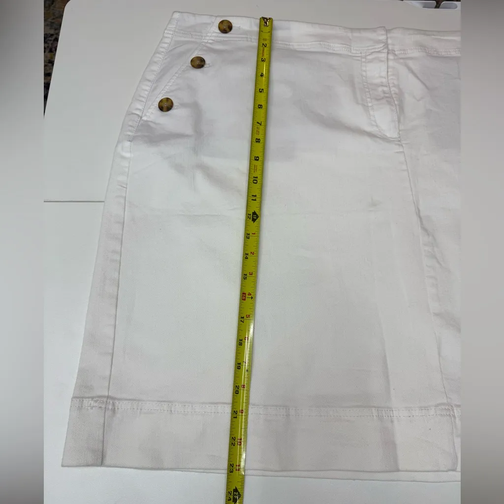 NEW ! Talbots White Skirt size 24W - Image 7
