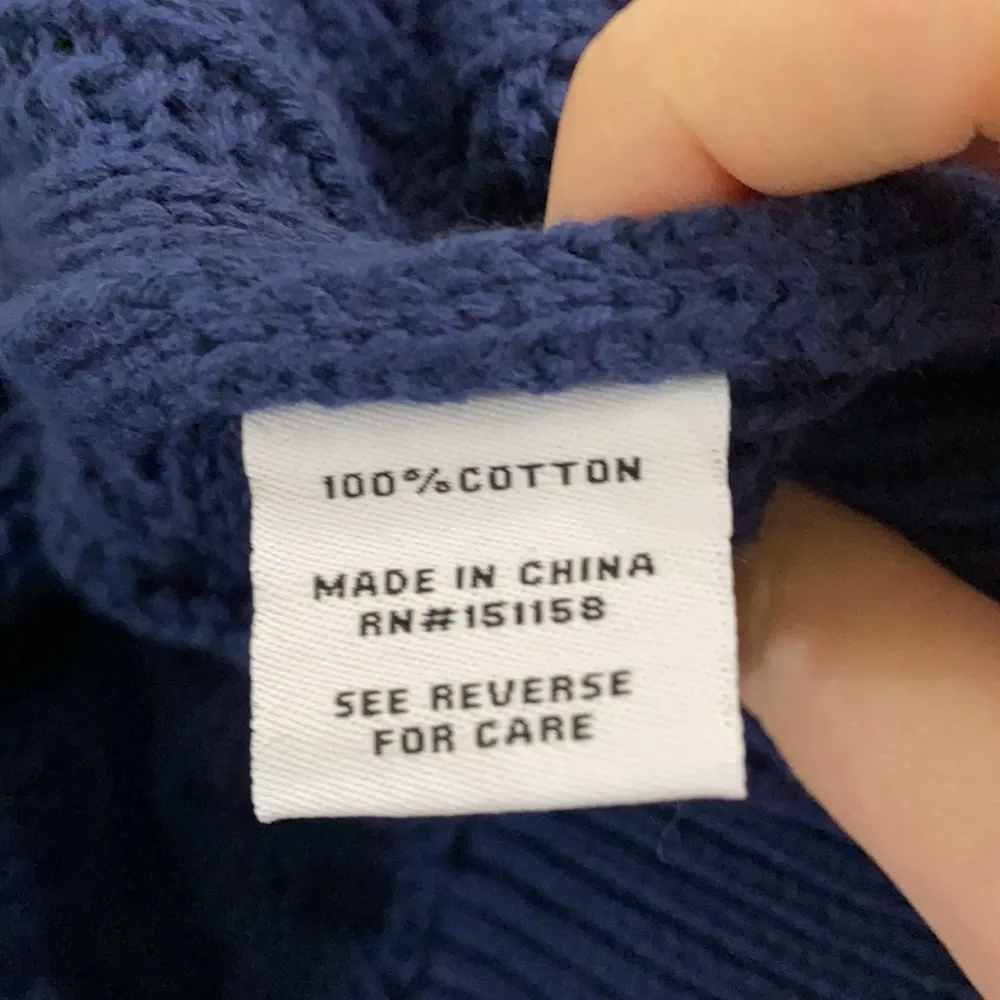 525 America  square neck ruffle cable sweater sz S - Image 8