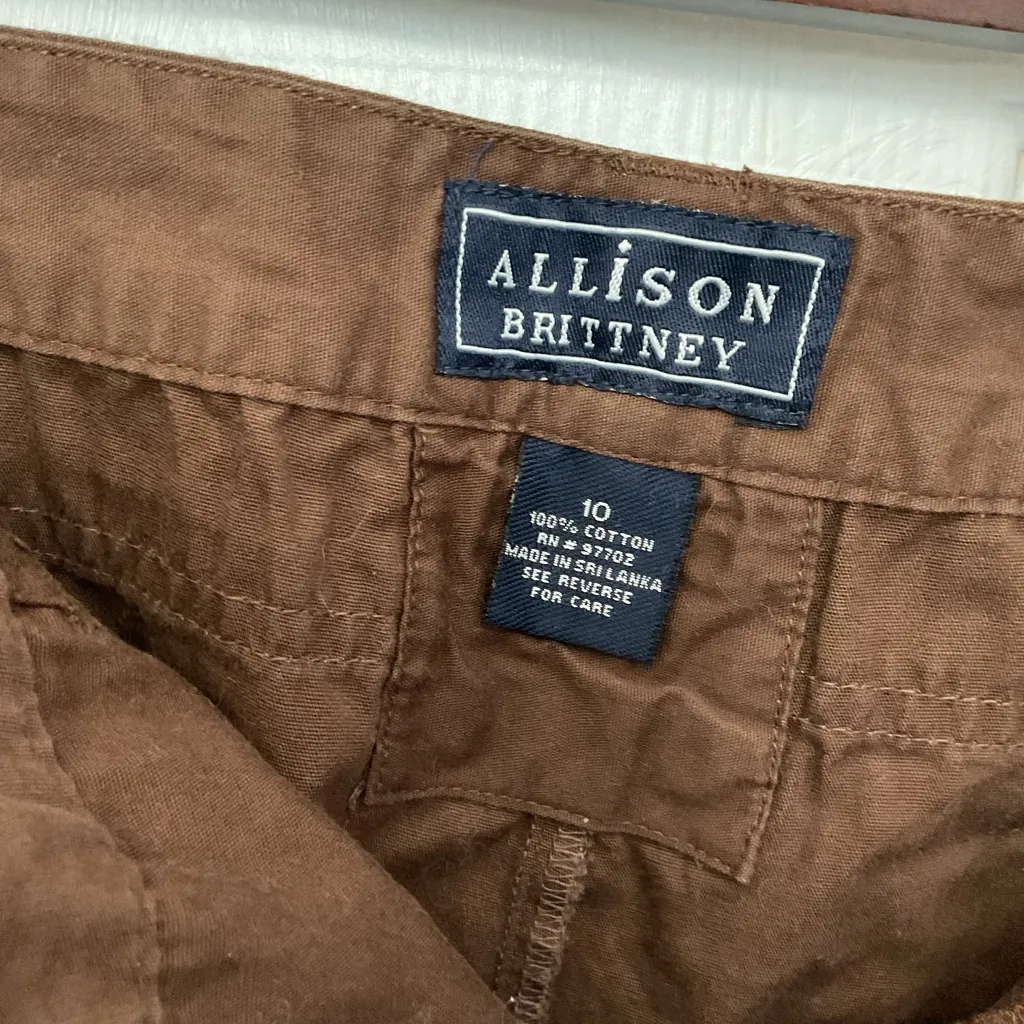 Allison Brittney Chocolate Brown Pants - Image 3