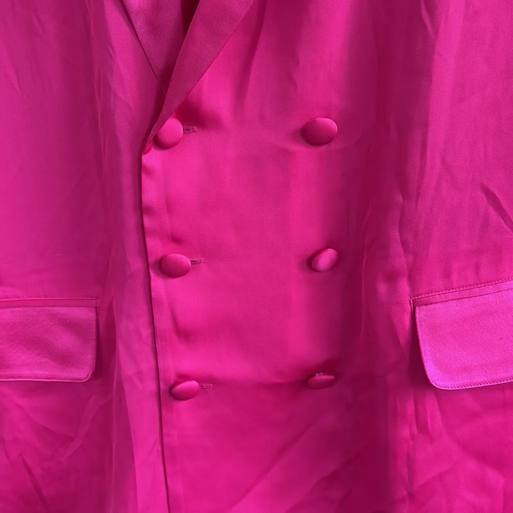 NWT Victoria’s Secret Lightweight Blazer Pink Generous Small Retail $89.50 - Image 4