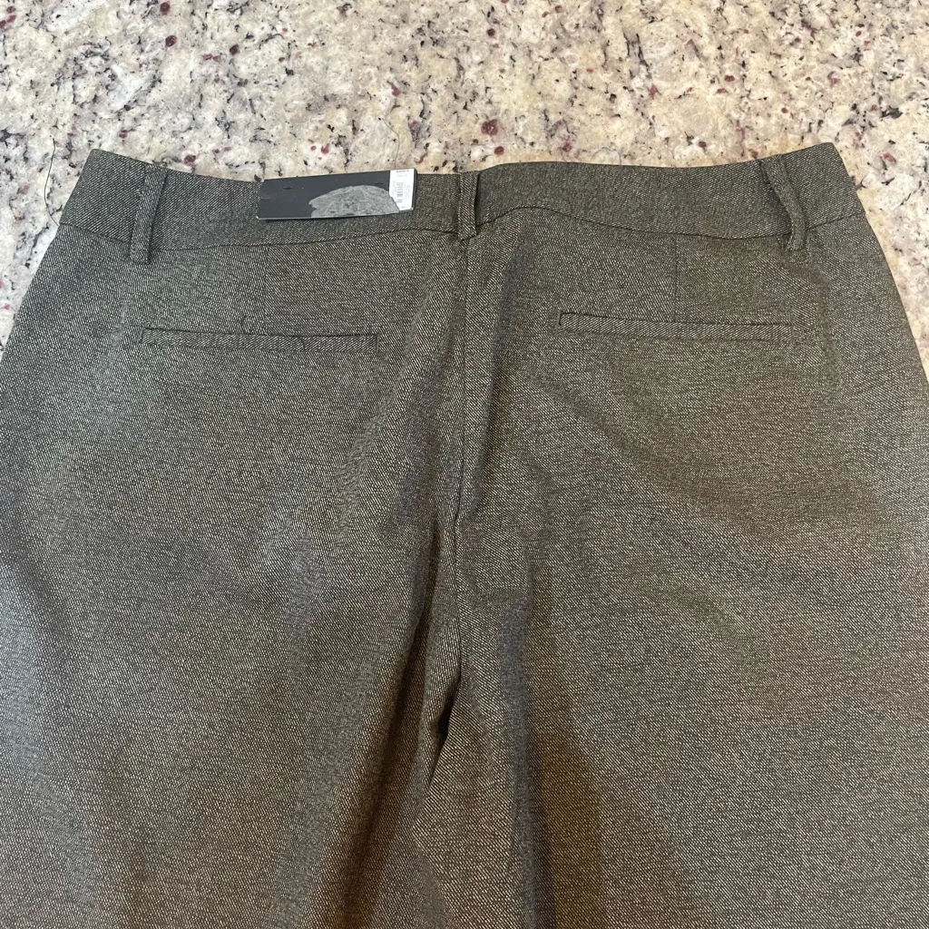 Apt. 9 Straight Leg Olive Trousers - Image 4