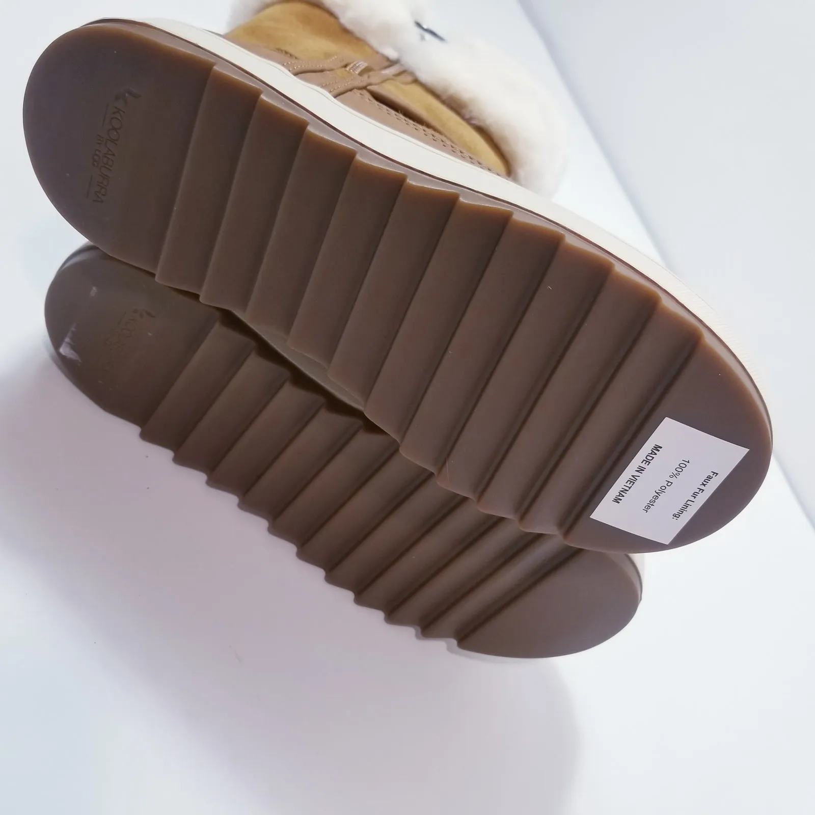 Koolaburra by UGG Women Suede Short Boots Faux Fur Lined - Image 10