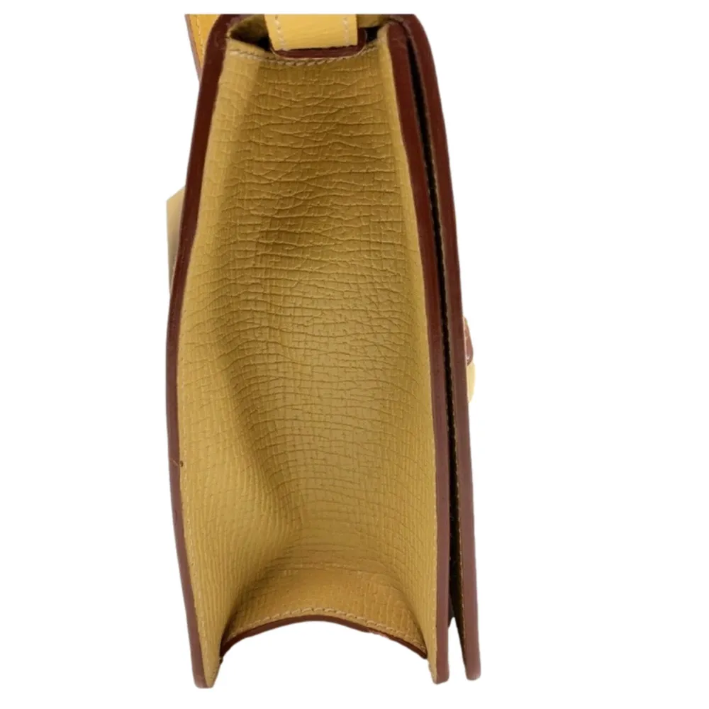 Loewe  Barcelona Yellow Satchel Bag - Image 4