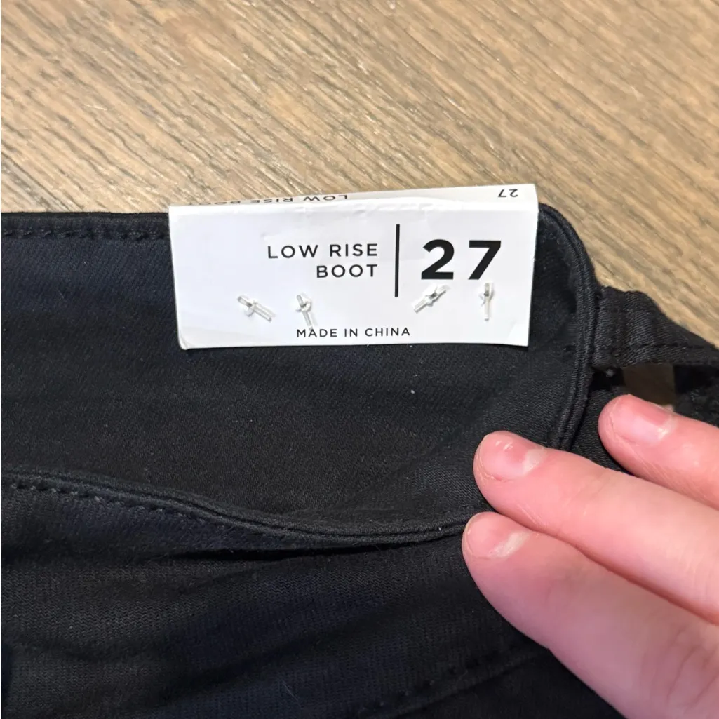 Pacsun Low Rise Boot Cut Pants: Size 27 - Image 5