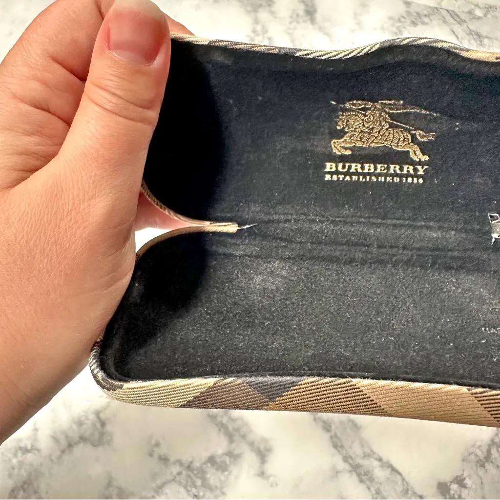 Burberry Nova Check Eyeglasses Hard Shell Case - Image 11