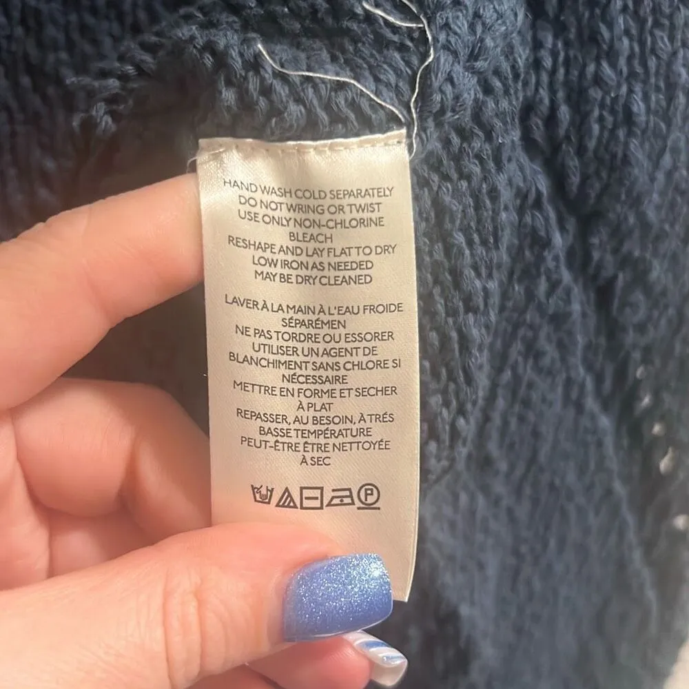 ✨FREE PEOPLE HAYLEY OCEAN SZ XS SWEATER✨ - Image 11