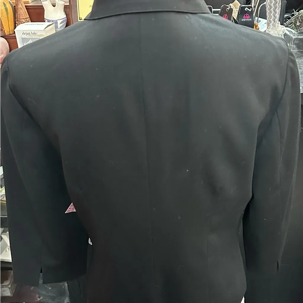 Ann Taylor sz 8 black blazer - Image 3