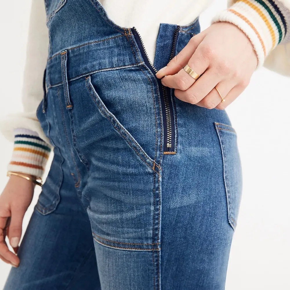 Madewell Petite Skinny Overalls Jansing Wash k9663
XS Petite Women’s - Image 7