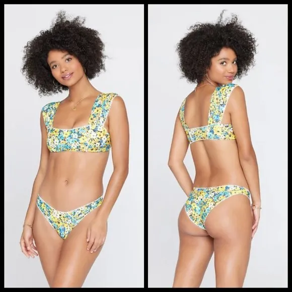 💕L*SPACE💕 Daisy Diamond Bikini Set DD-/L NWT - Image 2