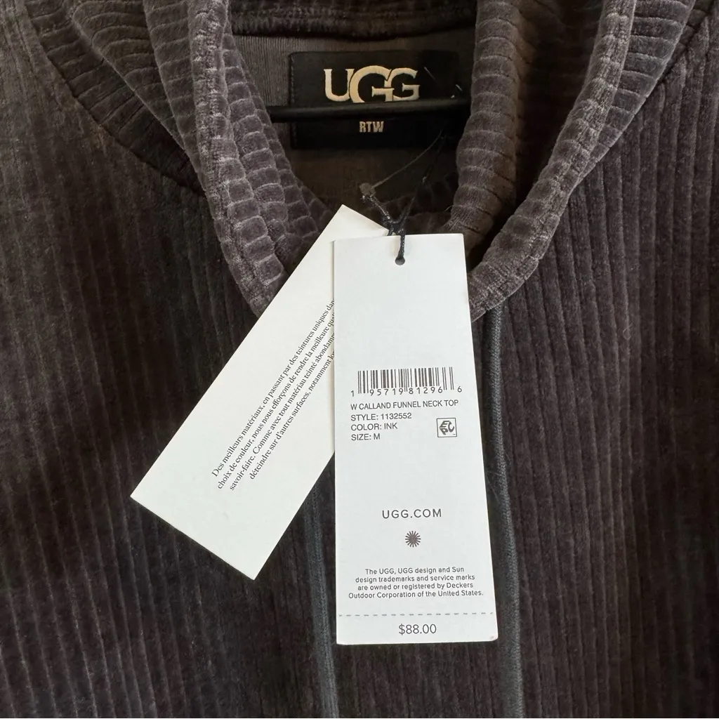 NWT UGG Calland Funnel Neck Top - Image 6