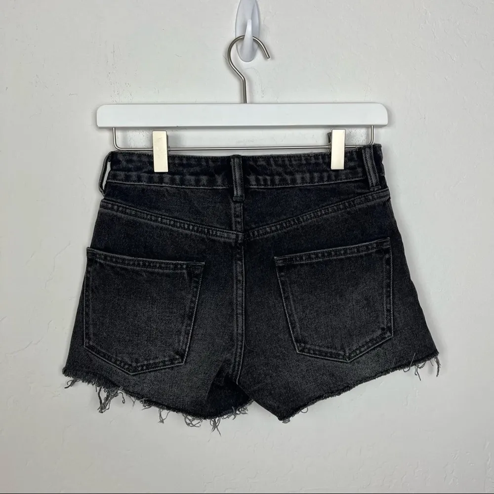 All Saints High Rise Lexi Shorts in Black - Image 6