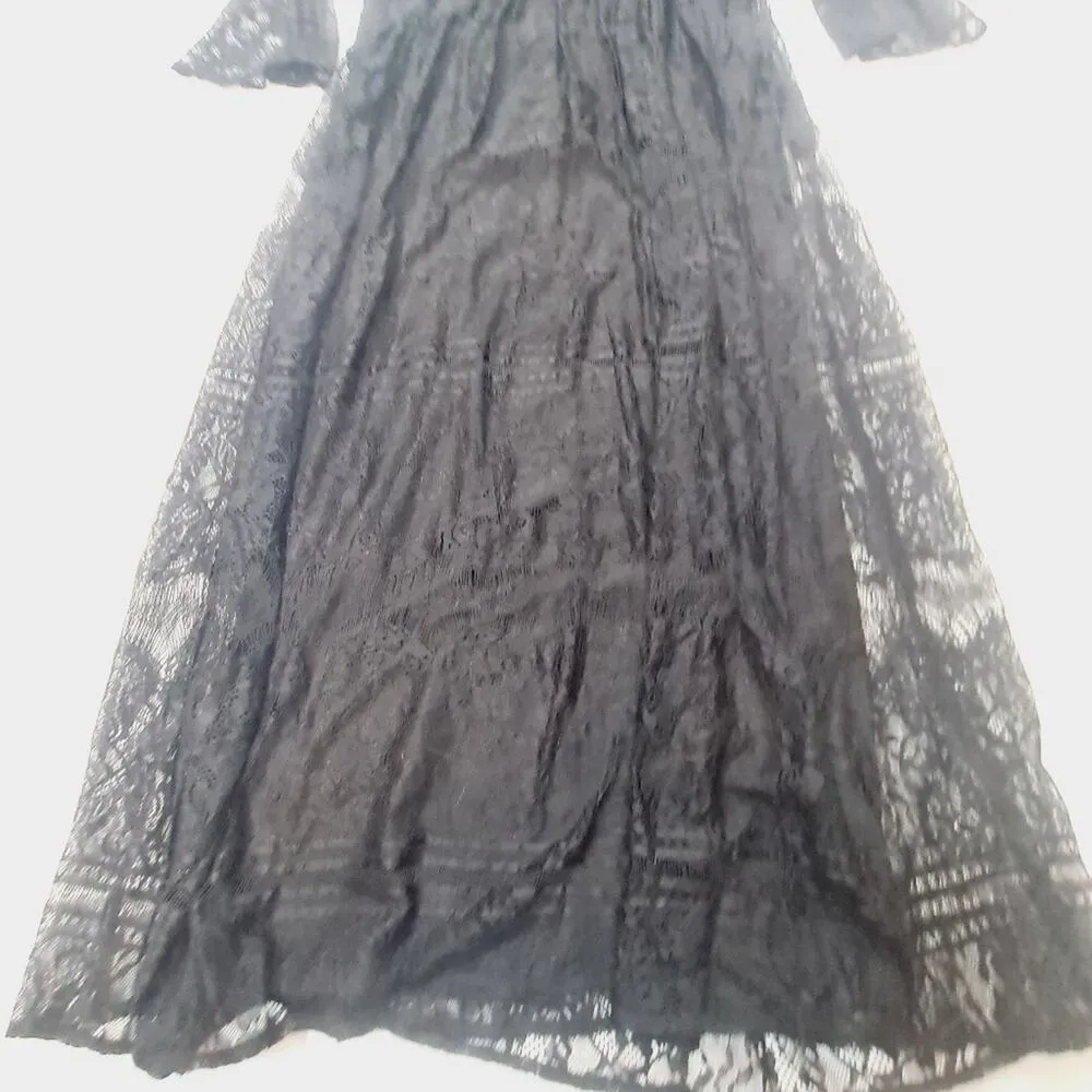 House of Harlow 1960 and REVOLVE Vianka Maxi Dress XXS Black - Image 4