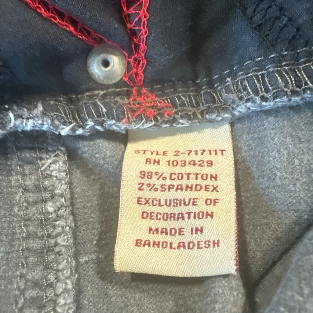 Women's Classic Gray‎ Corduroy Flare Jeans Gray Size 8 - Image 6