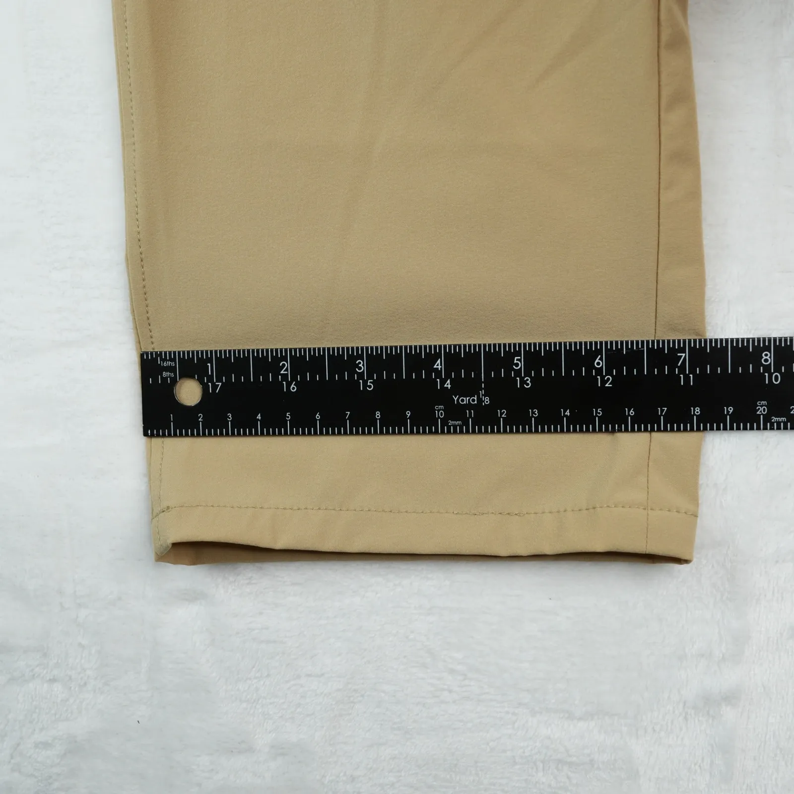 Mountain Khakis Trail Pants Womens 16 Khaki Nylon Hiking Utility Gorpcore Travel Tan - Image 16