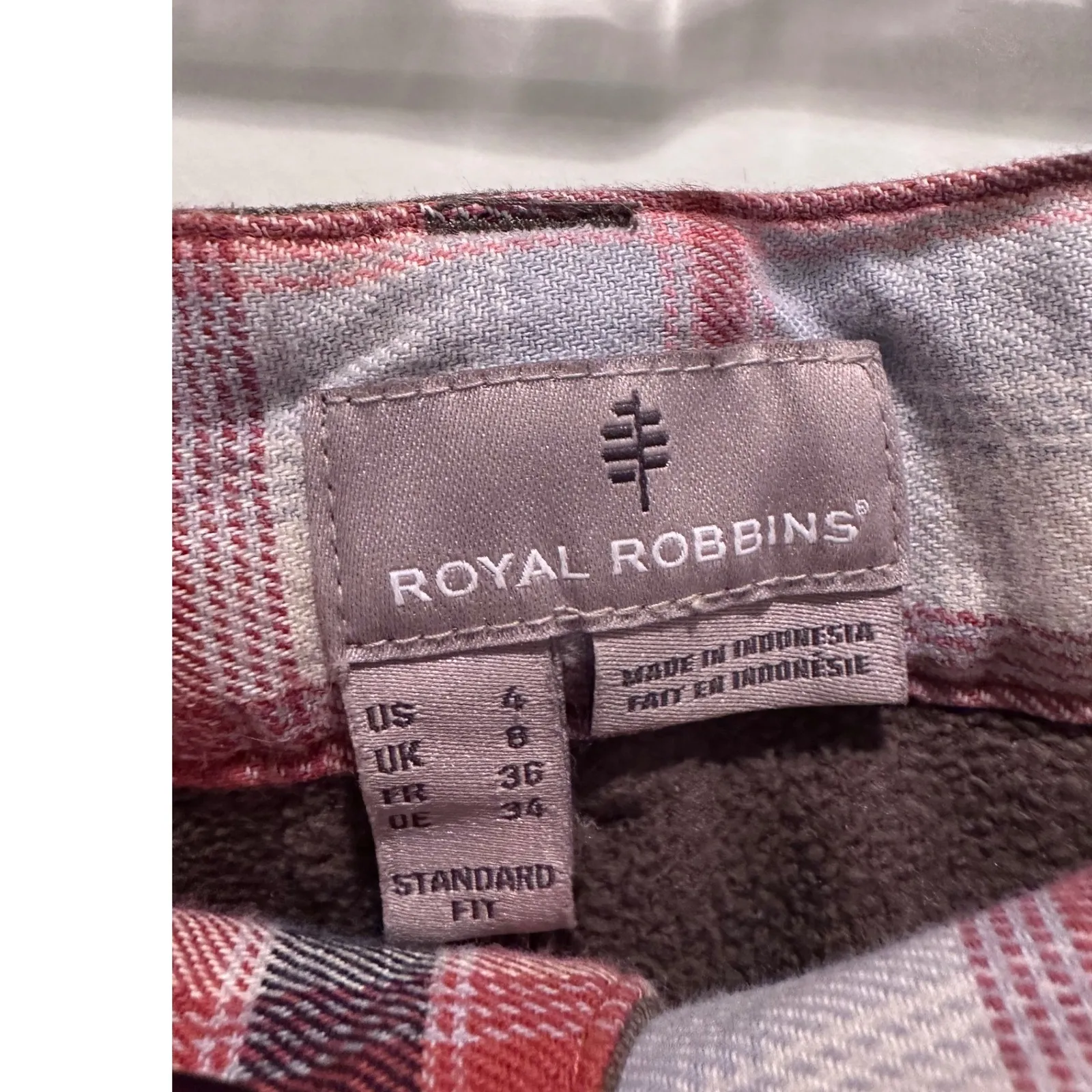 Royal Robbins Women's Forest Green Billy Goat Fleece Lined Hiking Pants Size 4 - Image 3