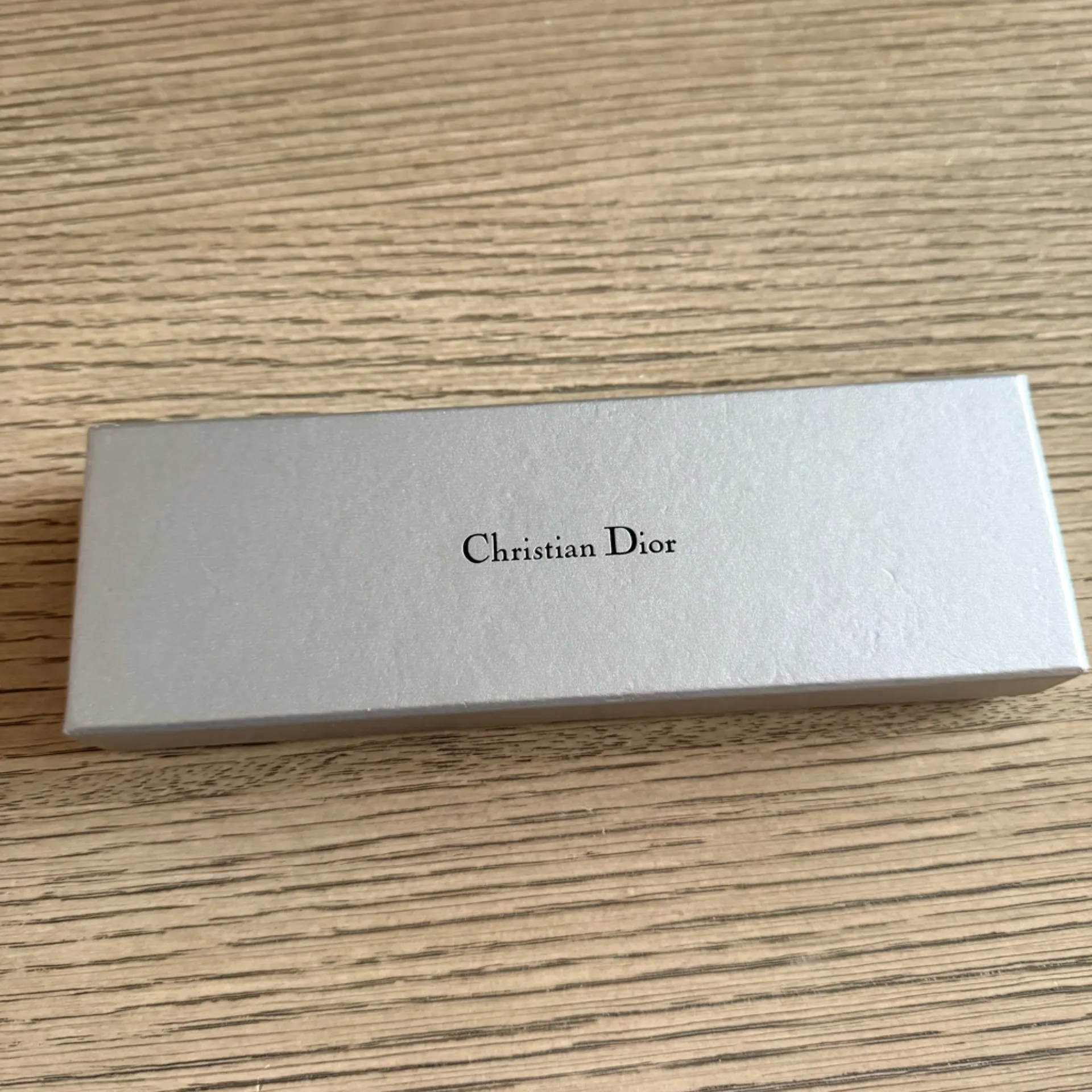 Christian Dior Vintage Gold Tone Logo Pendant Necklace Adjustable Chain - Image 8