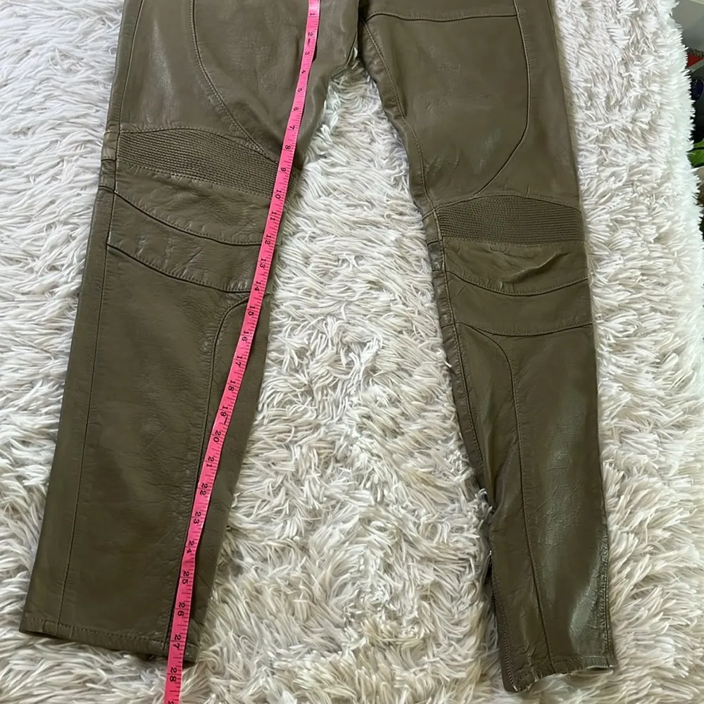 All Saints leather pants Size 29 - Image 6