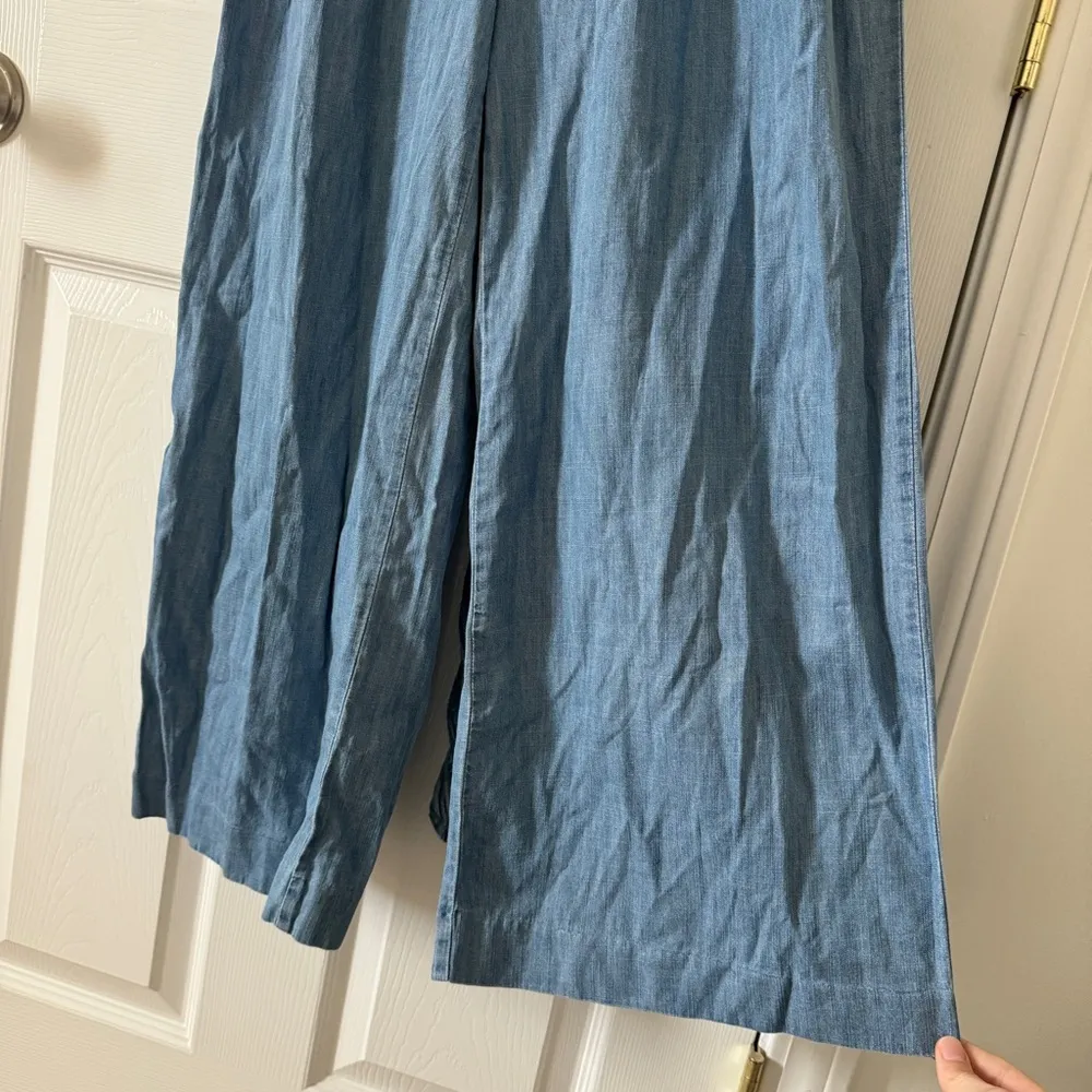 J. Crew Chambray Wrap Tie Jumpsuit - Image 7