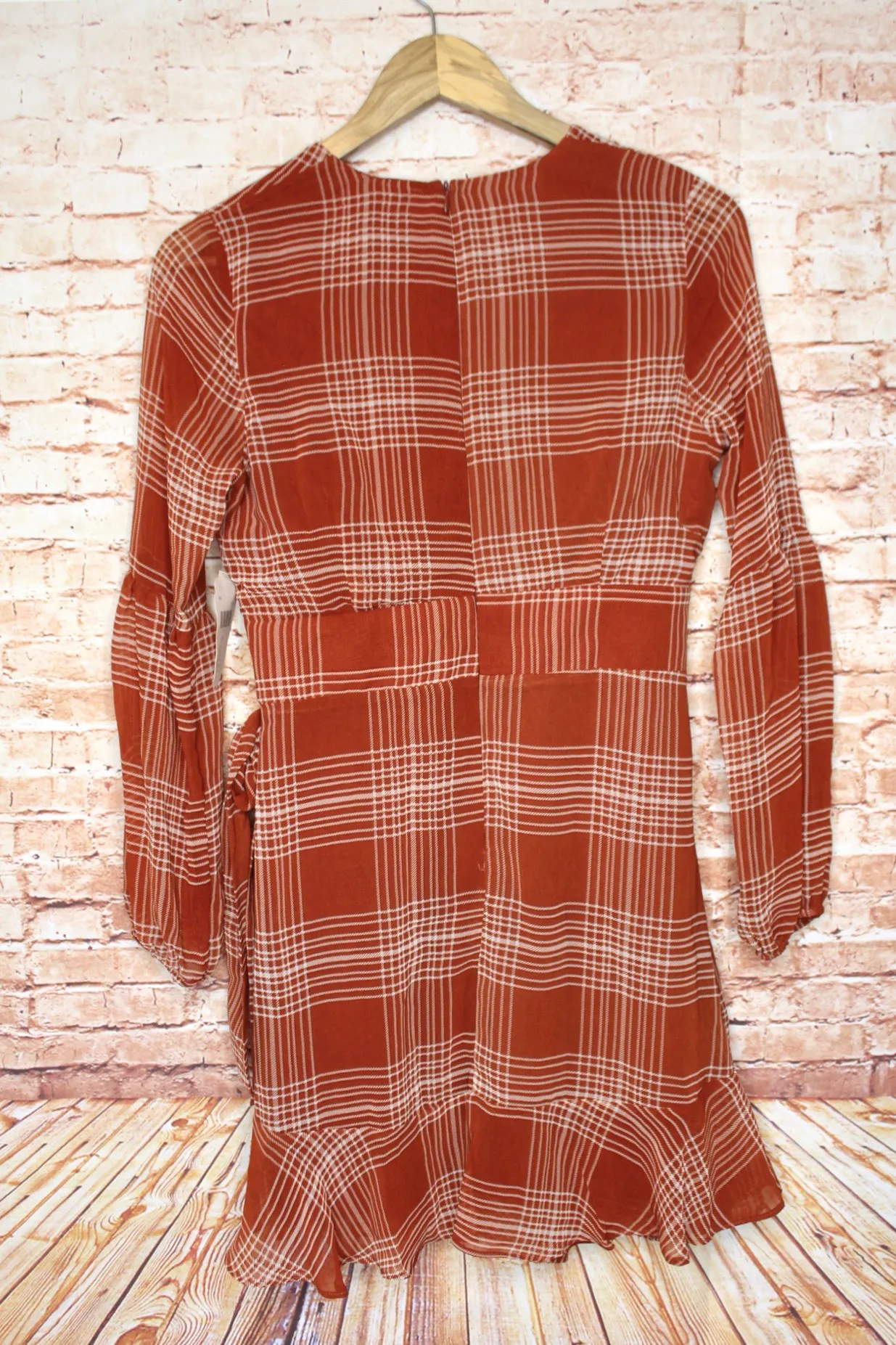 Altar’d State | Livorna plaid midi dress - Image 7