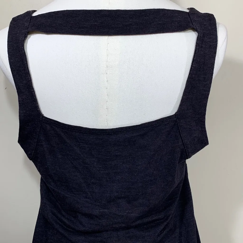 Horny Toad Women’s Tank Top Size L Black Tencel Organic Cotton Blend Sleeveless Size L - Image 4