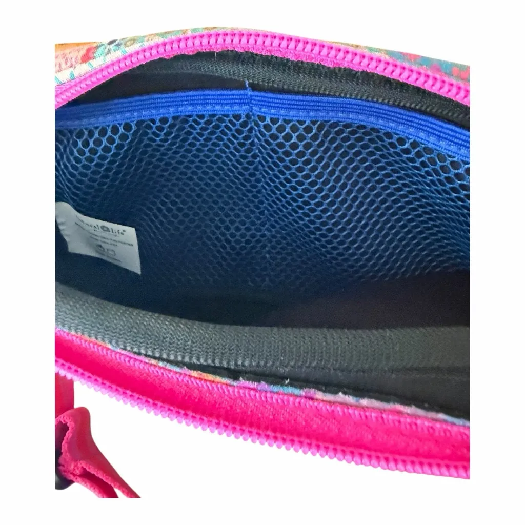 Natural Life Everyday Puffy Fanny Pack Watercolor Patchwork Design NWT - Image 12