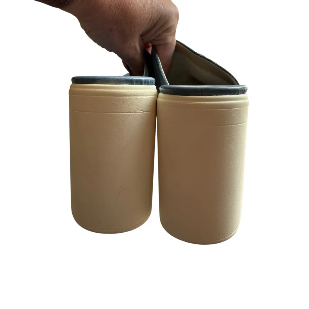 Free People - Zoe Platform Vintage Heels Blue Suede Size 39 (US 8.5–9) - Image 6