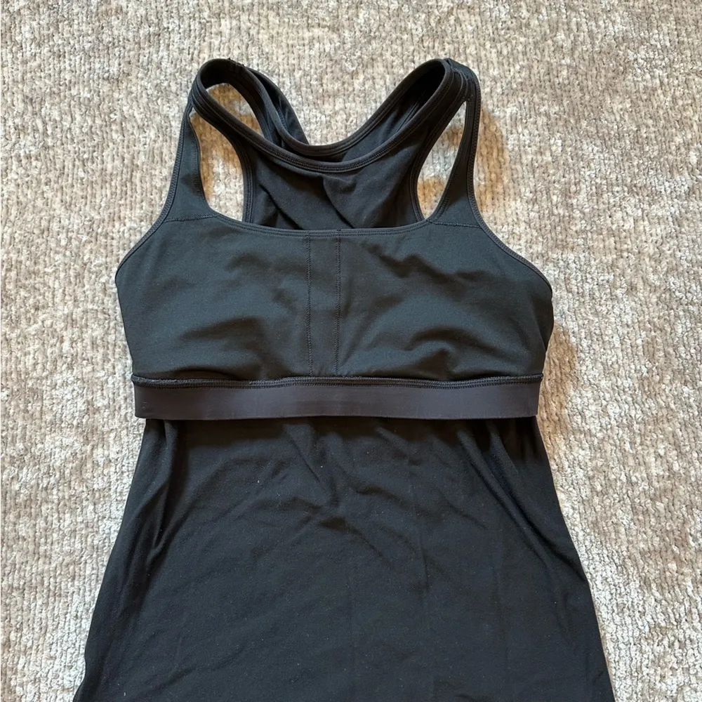 Lululemon Double Strap Layered Built-in Bra Racerback Tank Top - Image 5