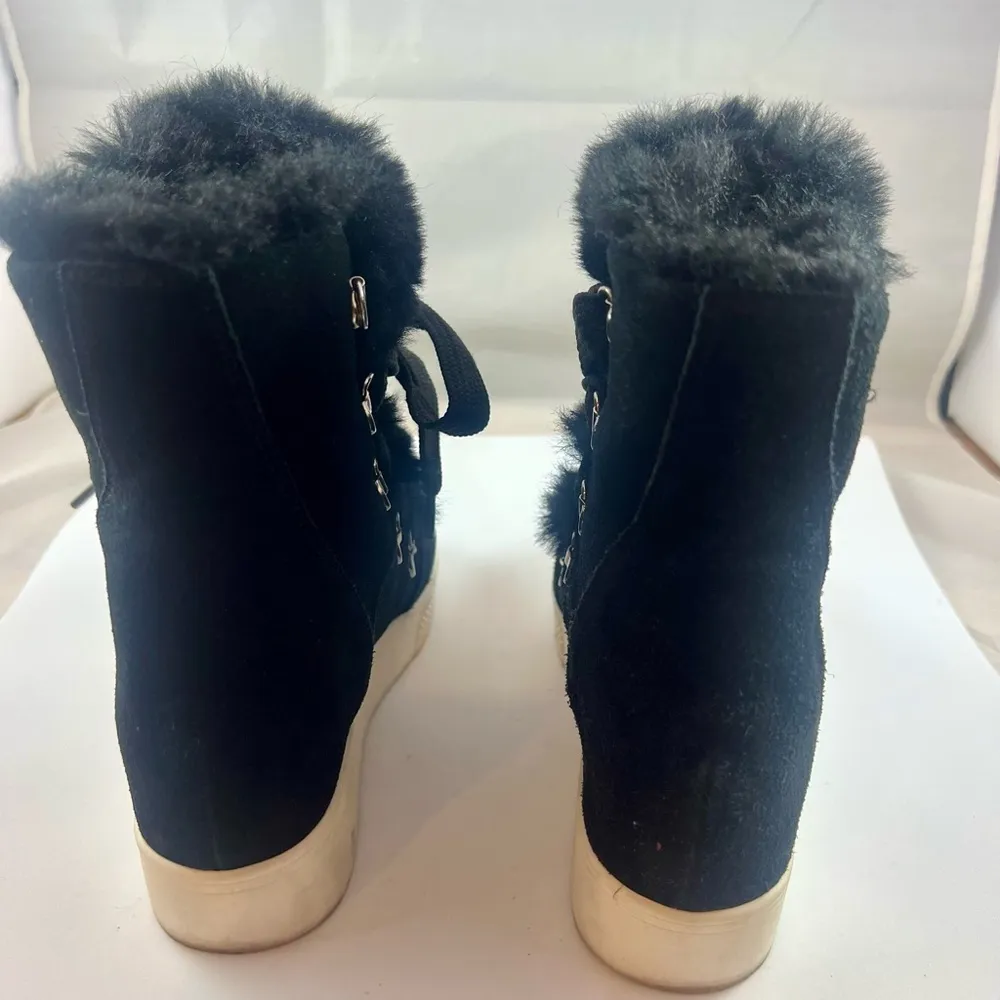 Steve Madden Wharton Faux Fur Sneaker - Image 3