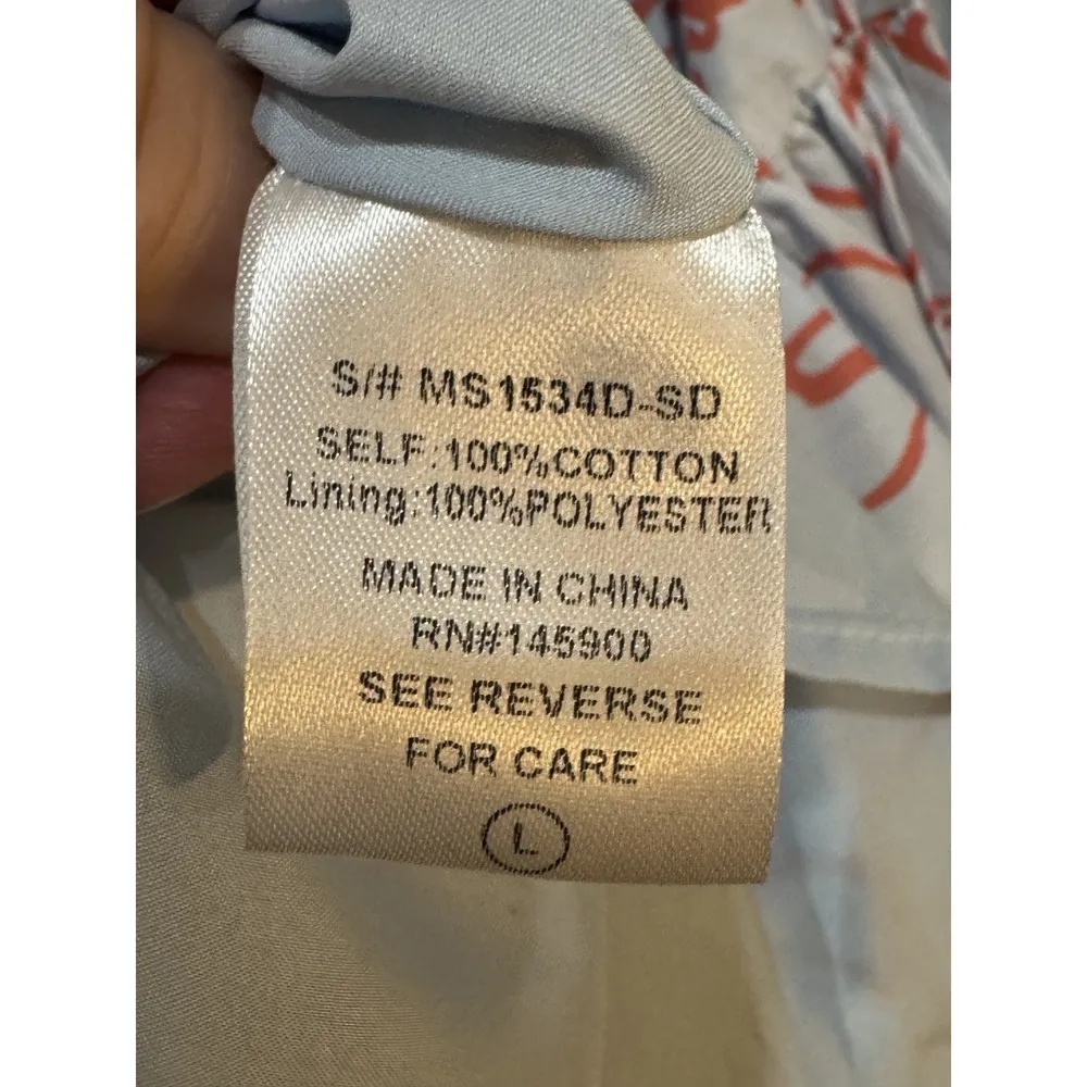 Meet me in Santorini Dreams Short Dress Abstract Asymmetrical Sundress Bow Large - Image 5