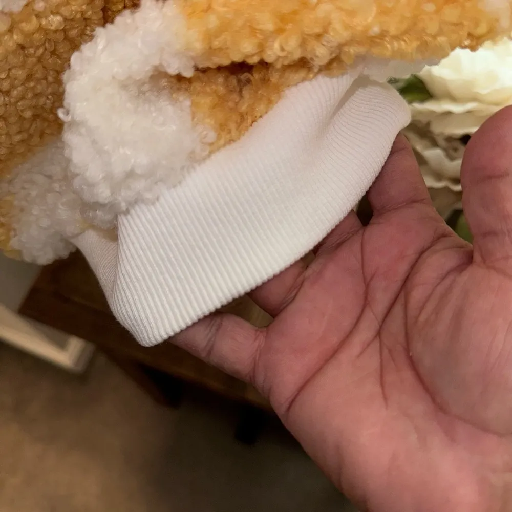 Love + Harmony Checkered Sherpa Pullover M/L - Image 5