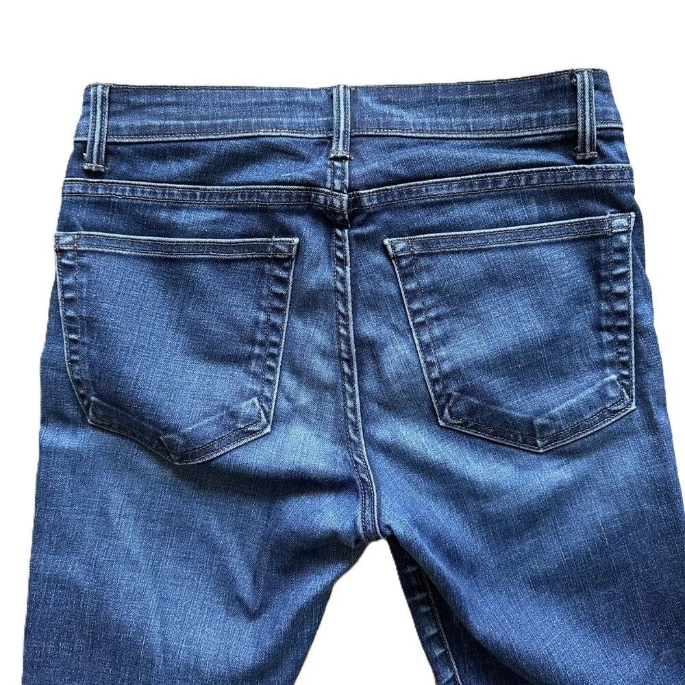 Helmut Lang Women's Jeans Size 28 Skinny Dark Wash Mid Rise - Image 7