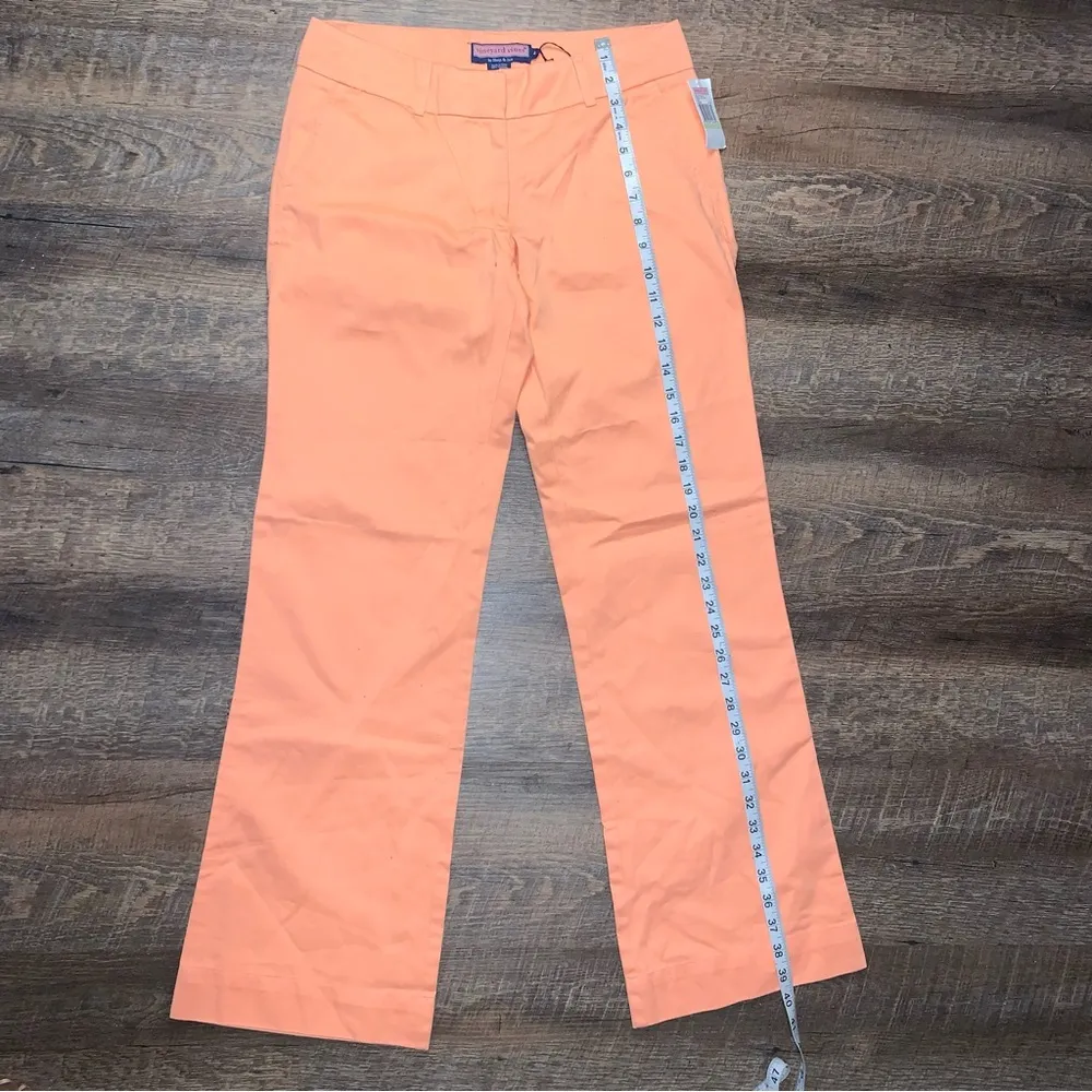 Vineyard Vines Papaya Twill Pants Women’s Size 4 New with Tags - Image 10