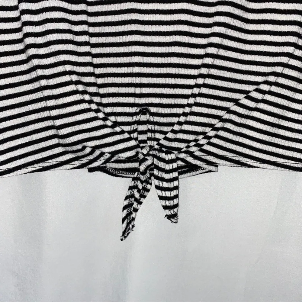 Caution To The Wind Striped Blouse - Image 4