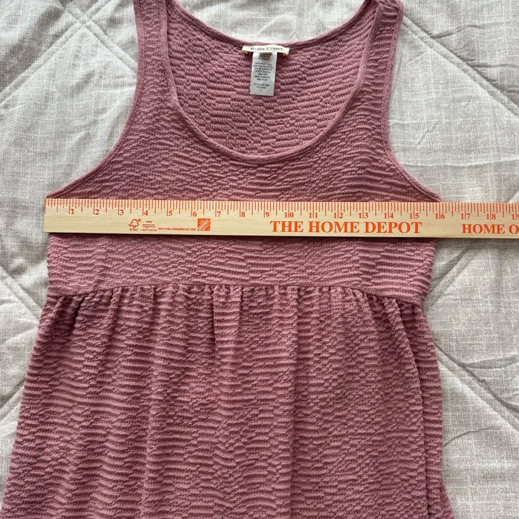 Rolla Coaster Blush Pink Dress Large - Image 3