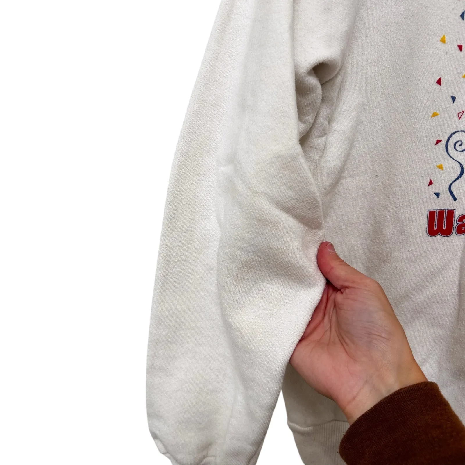 Vintage 1986 Walt Disney World 15 Year Anniversary Sweatshirt Sz L - Image 7