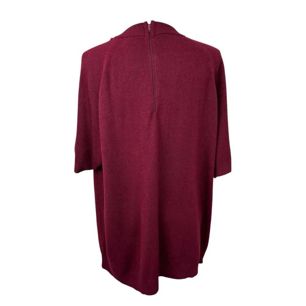 Designers Originals vintage sweater size 3X back zipper soft office party dressy - Image 5