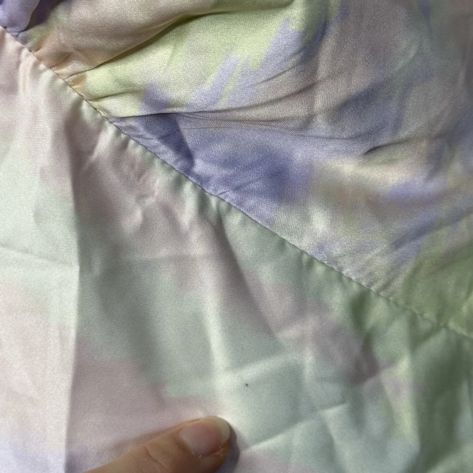 VICI Pastel Tie Dye Maxi Dress Women’s Medium Sleeveless V-Neck Empire Waist - Image 6