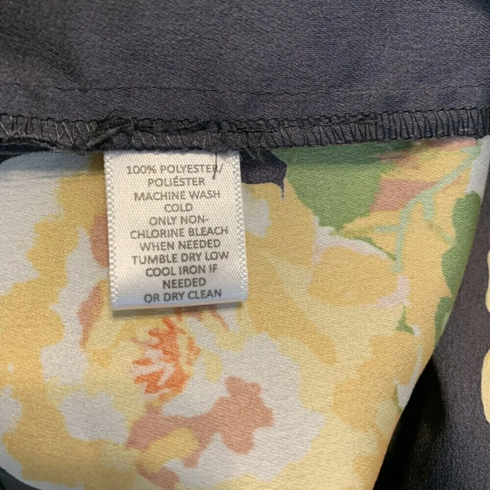 Ann Taylor LOFT Womens Size Petites XXSP Multicolor Floral Tunic Top Blouse - Image 5