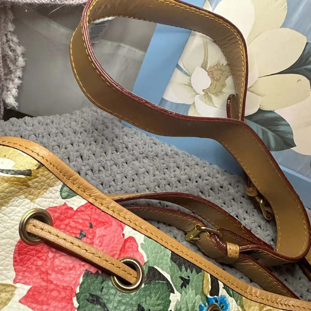 DLS International Cute Large Floral Boho Tote Bag - Image 3