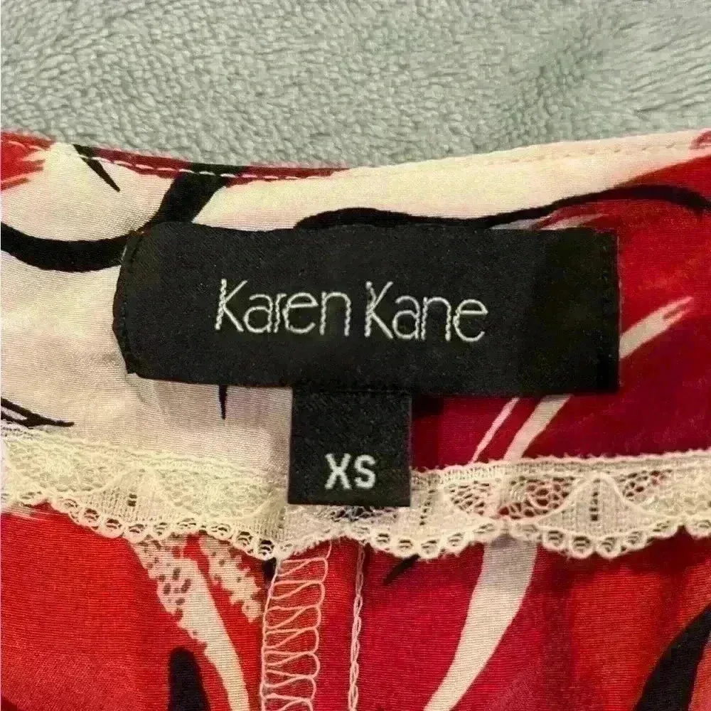 Women’s Red Karen Kane Blouse - Image 4