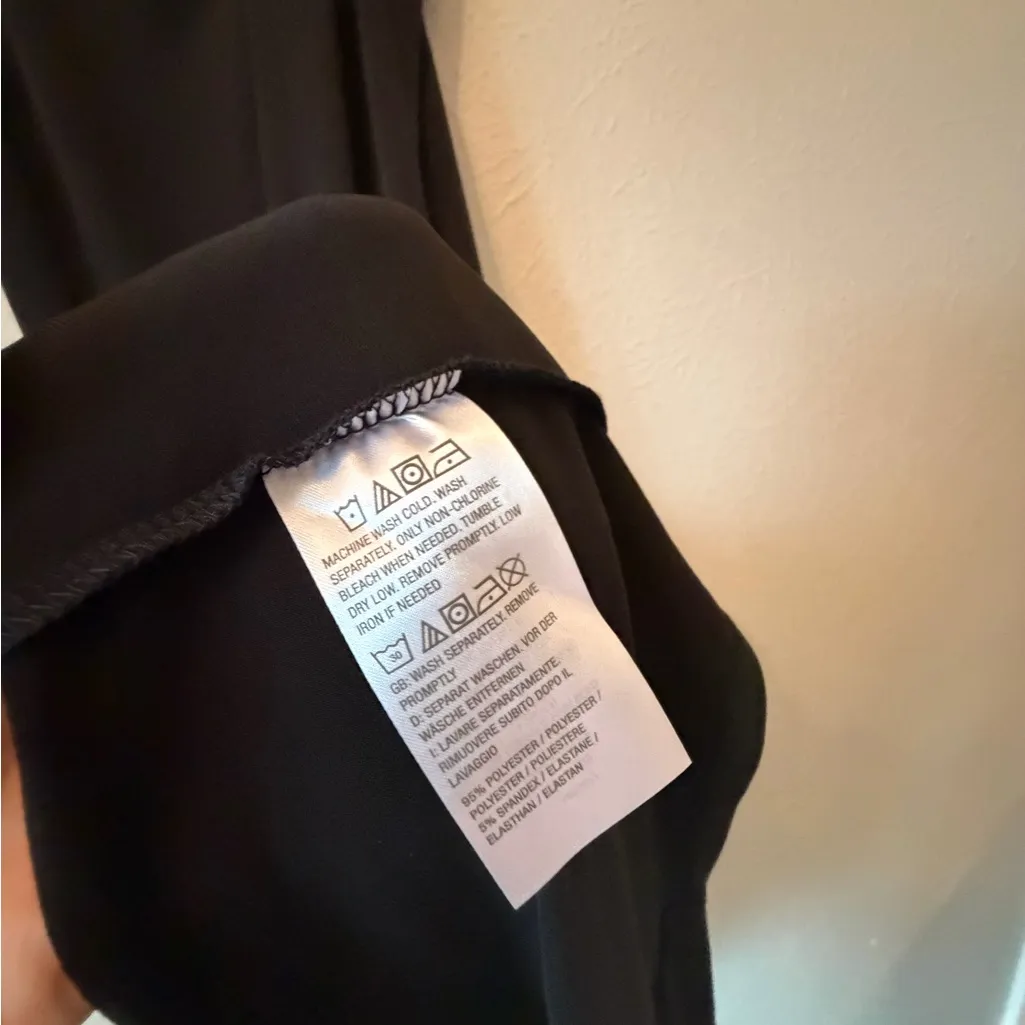 Susan Graver Elegant Black Top - Image 5