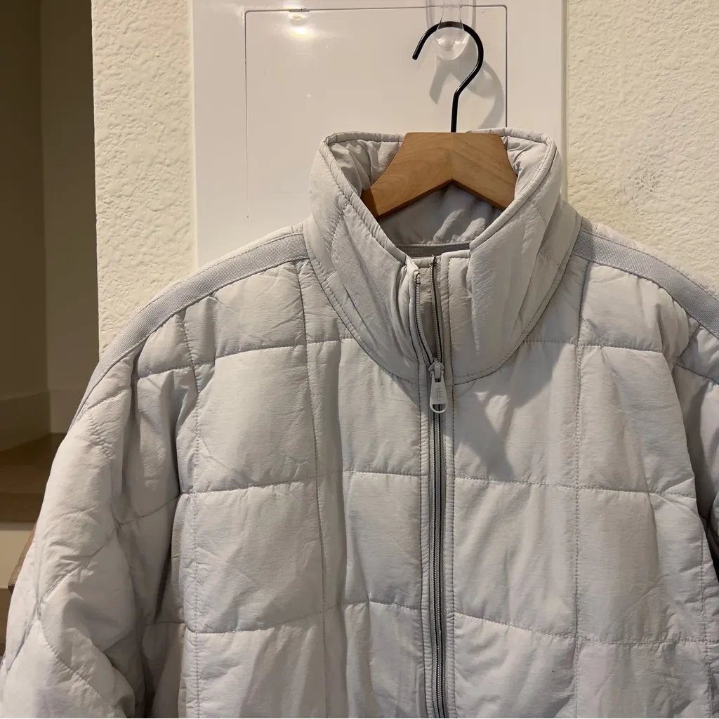 NWT Free People Pippa Packable Puffer Jacket in Titanium Grey / Light Gray - Image 6
