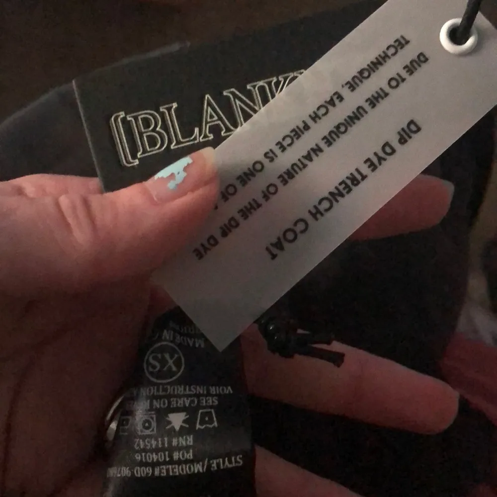 BLANK NYC  Dip Dye Trench Coat - Image 6