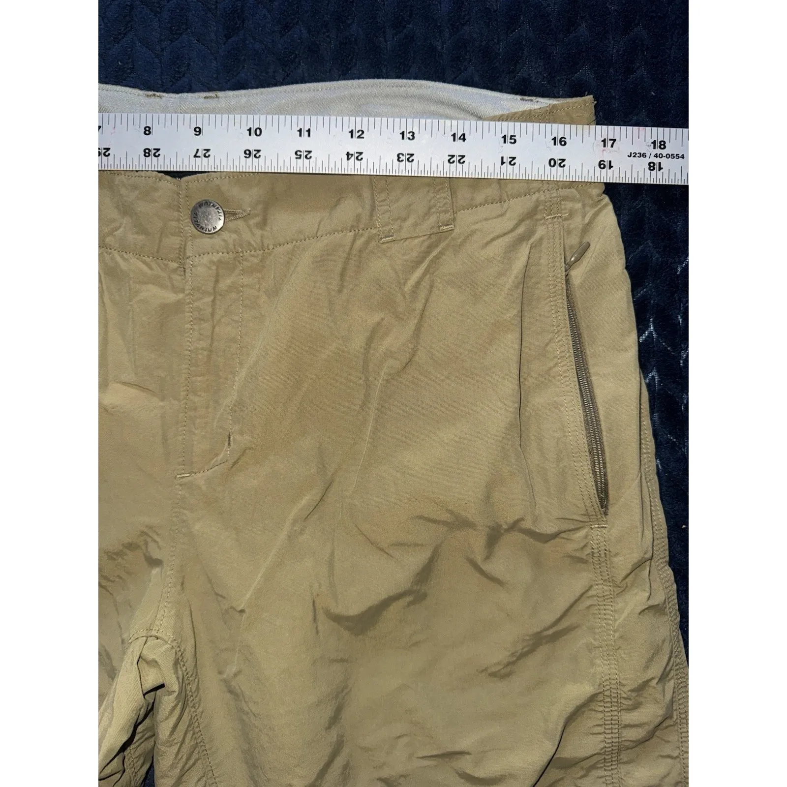 Columbia Women's Titanium Cargo Capri‎ Beige Pockets Hiking Outdoors Sz 10 - Image 8