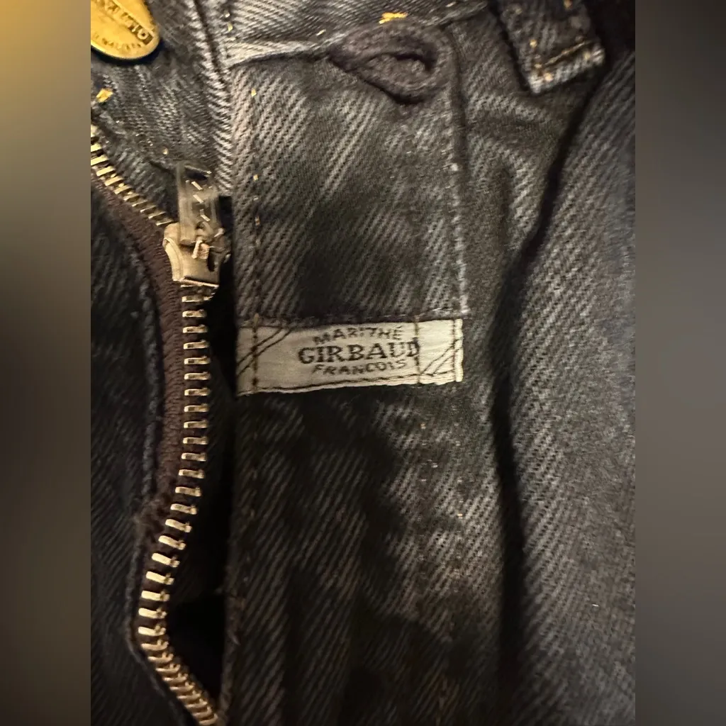 Marithe Francois Girbaud Jeans Womens 7/8 RESTORATION PROJECT VINTAGE Retro Blue Size undefined - Image 7