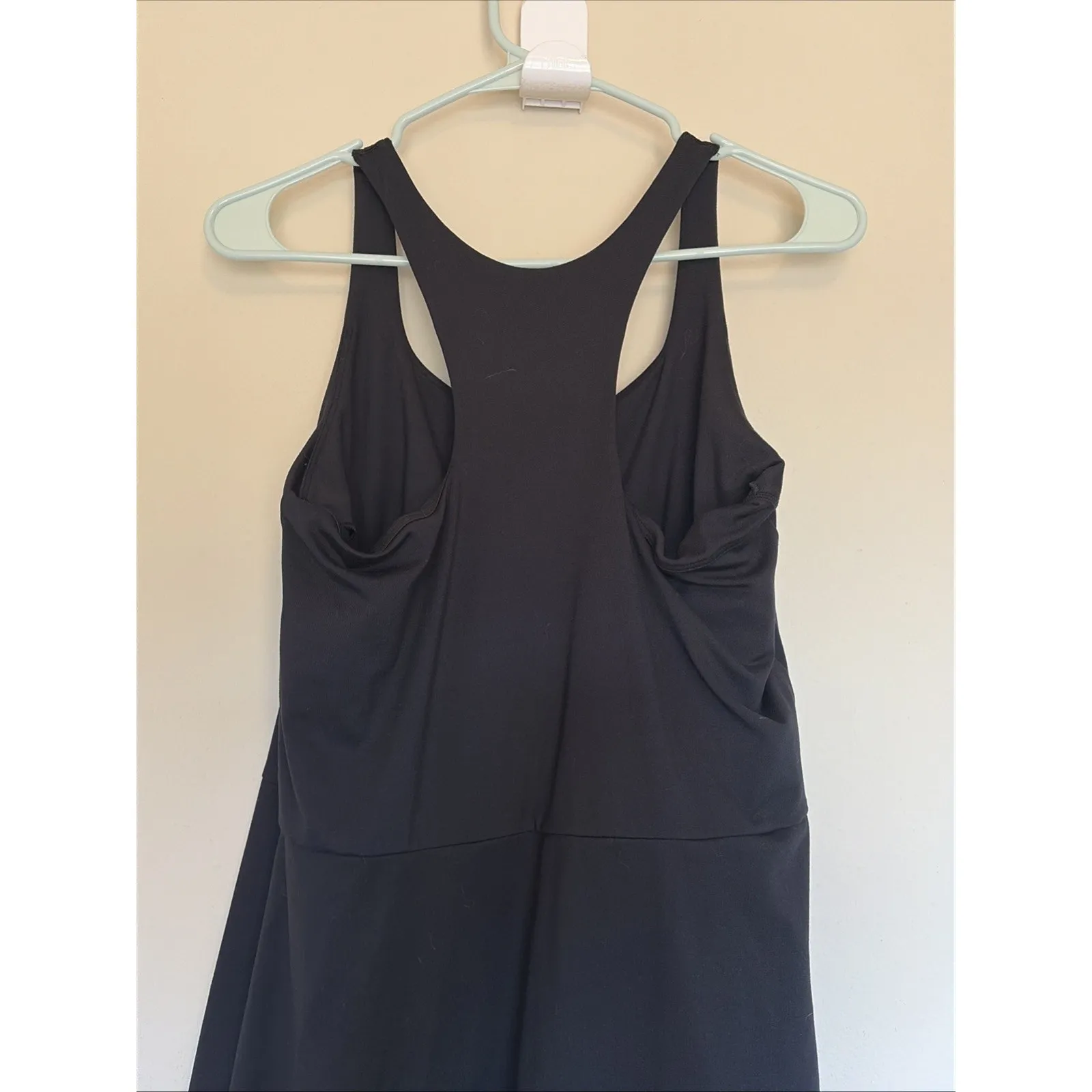 All in Motion Classic Black Racerback Activewear Tennis Pickleball Dress‎ Large - Image 6