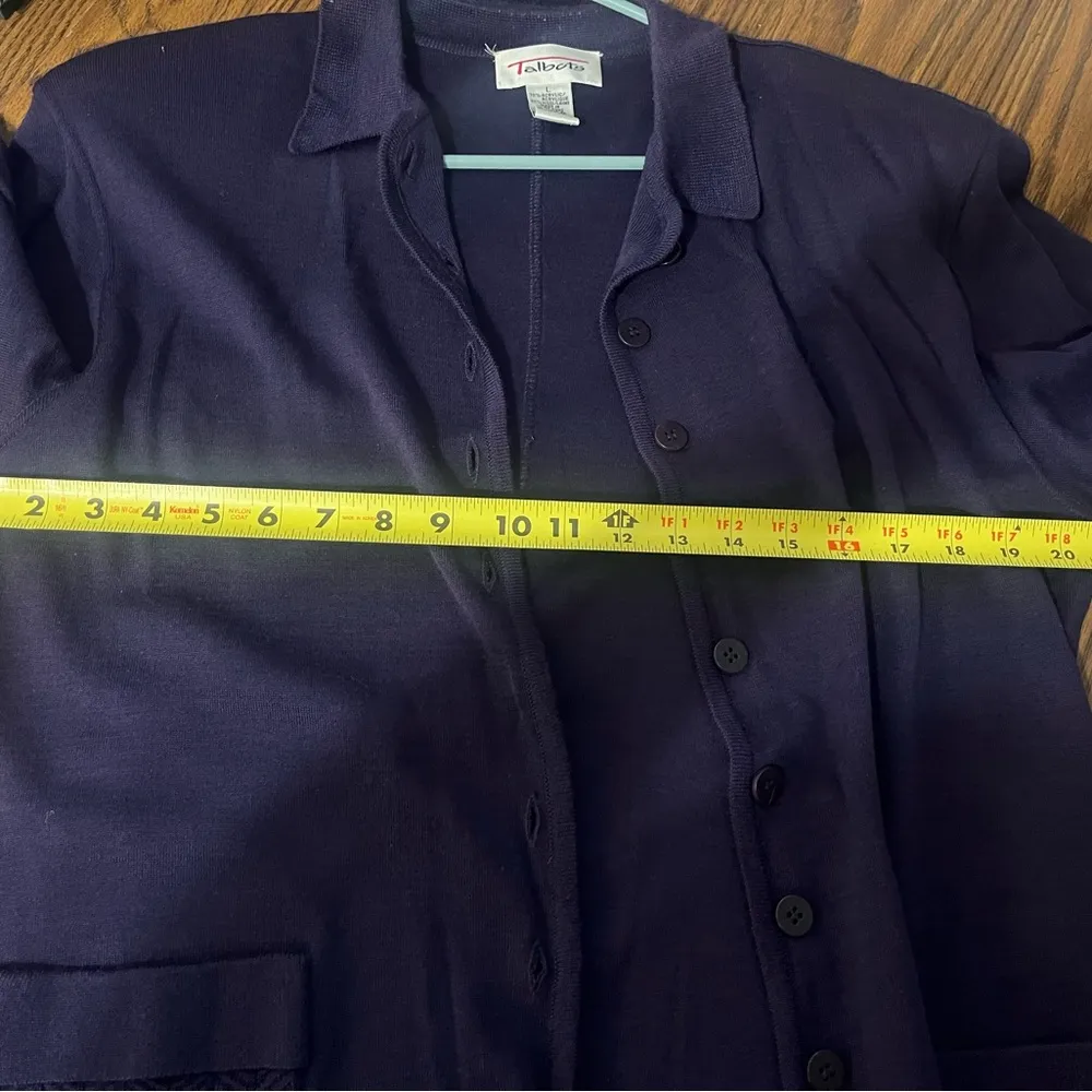 Talbots purple Lightweight Shirt Jacket - Image 5