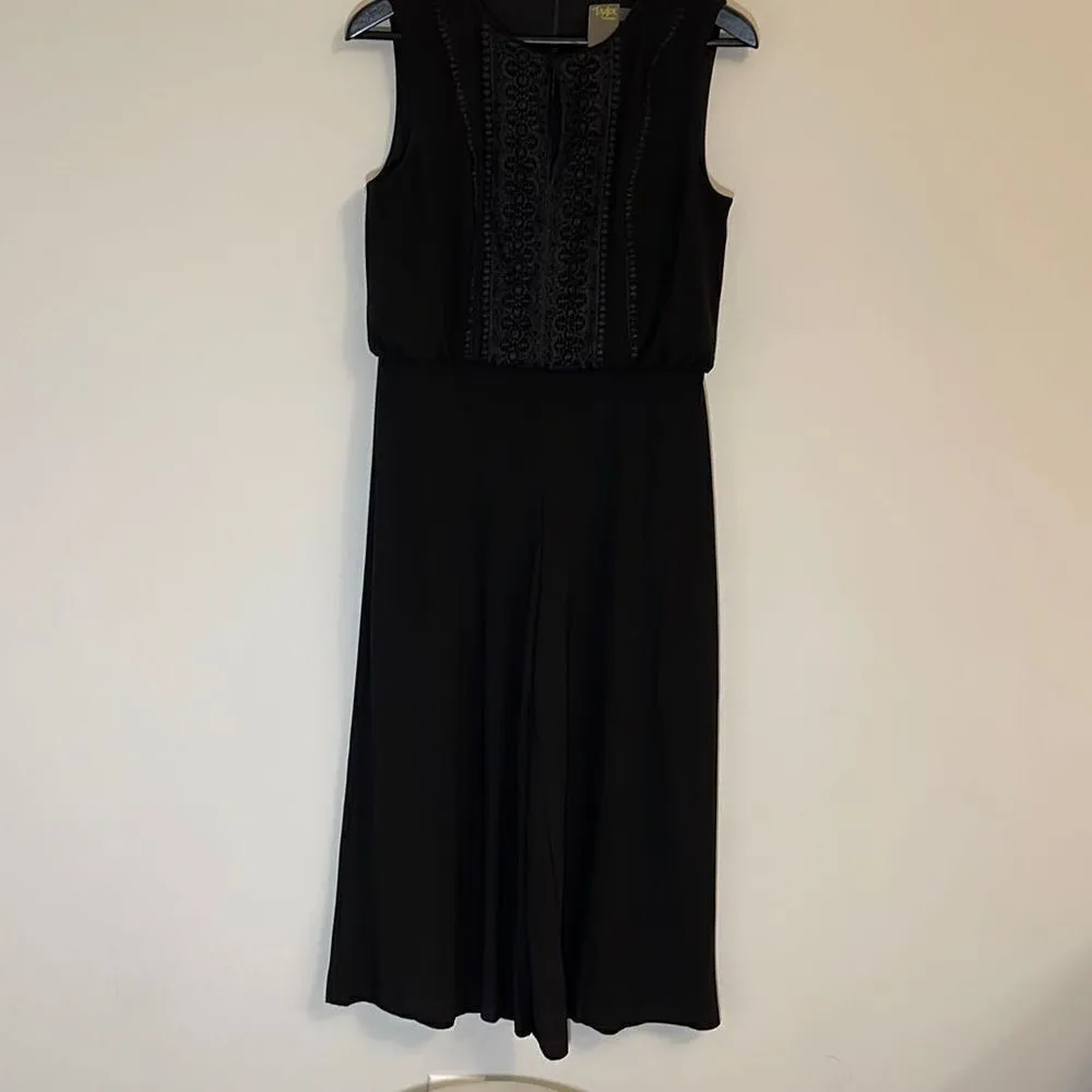 ‎Taylor petite jumpsuit. Size 4P. Black Black - Image 2